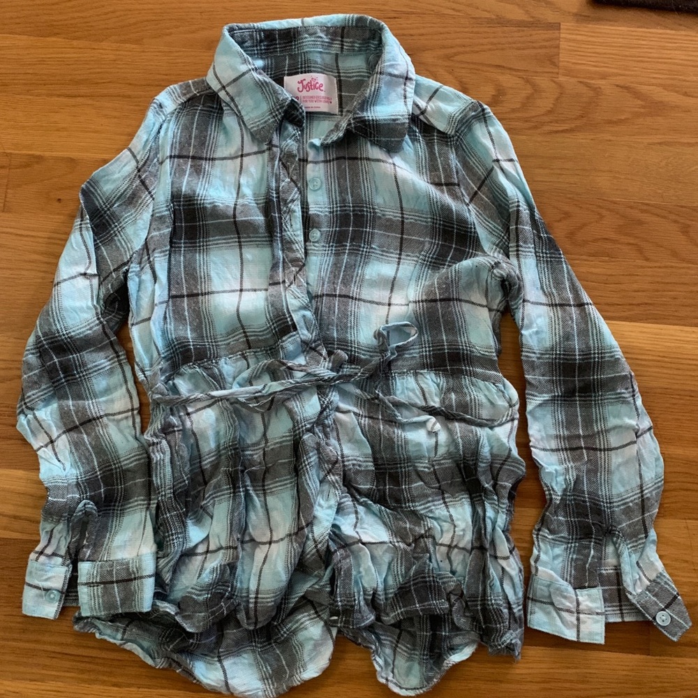 plaid justice shirt